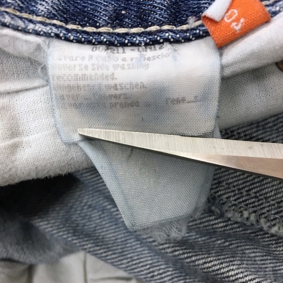 History Iceberg Jeans 90s Y2K Wile E Coyote Looney Tunes Patch Size 40 Vintage - Picture 11 of 16